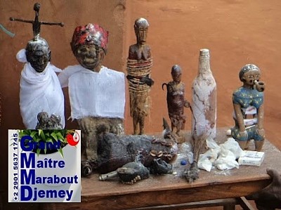 MAGIE VAUDOU – RITUEL D’AMOUR DU MAÎTRE MARABOUT PAPA KOUKPO DU BÉNIN