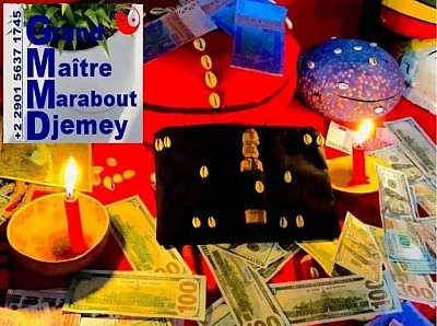 PORTEFEUILLE MAGIQUE D'ARGENT DU GRAND MA&Icirc;TRE MARABOUT DJEMEY